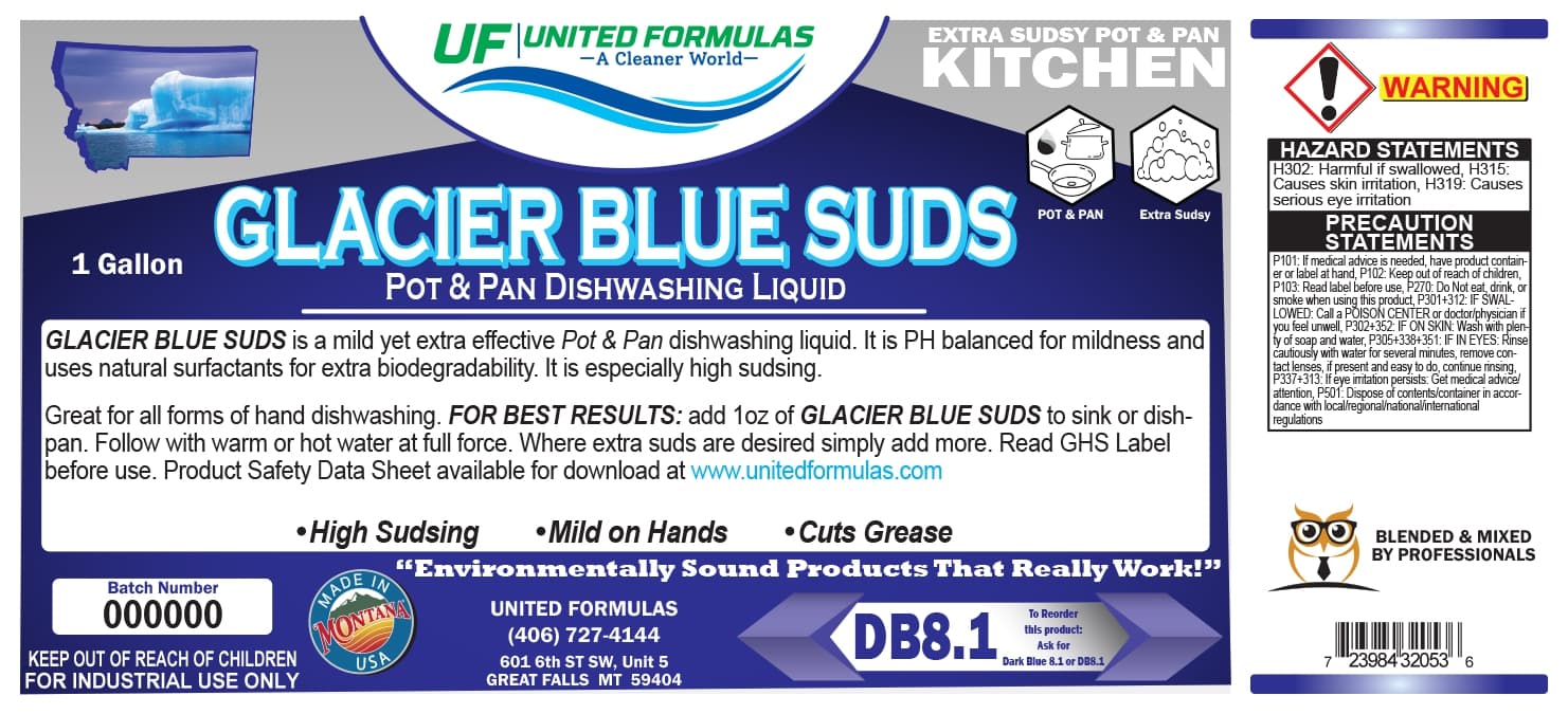 Glacier Blue Suds Gallery 3