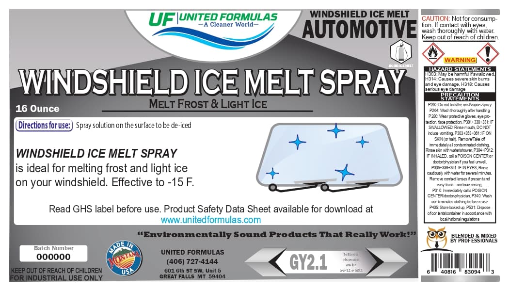 Windshield Ice Melt Spray Gallery 2